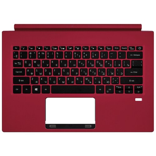фото Клавиатура для ноутбука acer swift 3 sf314-55g красная топ-панель