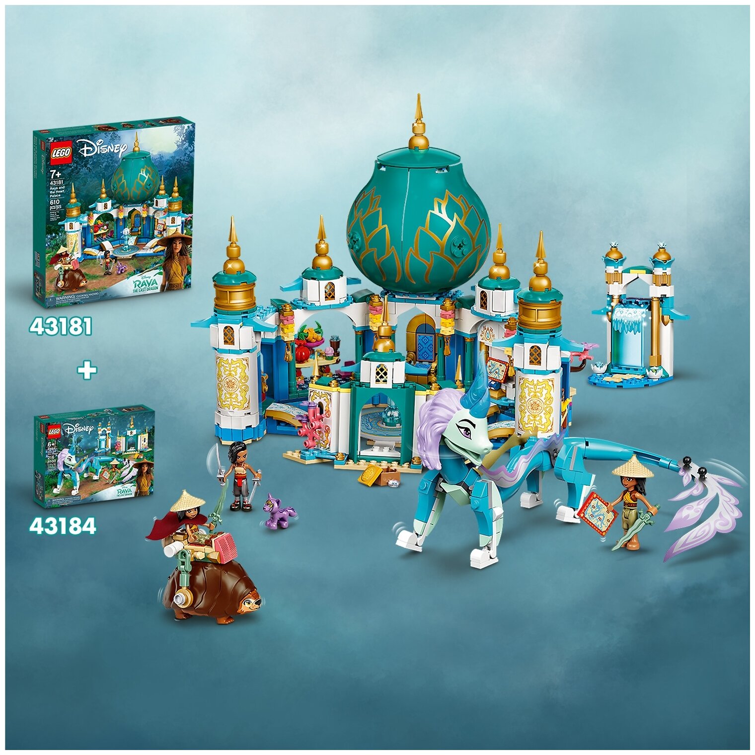 Конструктор LEGO Disney Princess 43181 "Райя и Дворец сердца", 610 деталей - фото №12