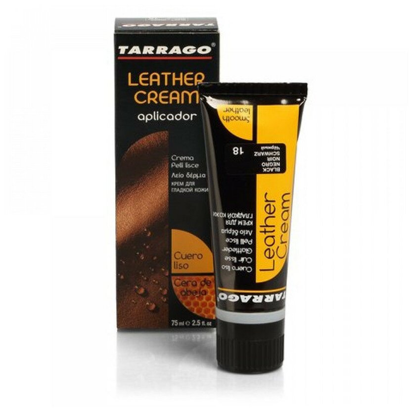 Tarrago Крем-тюбик Leather Cream Medium Brown, 75 мл - фотография № 4