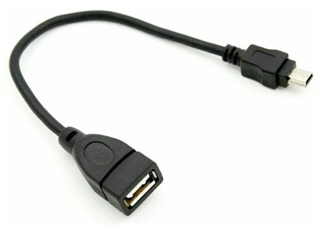 Кабель OTG MicroUSB AM - USB A, для накопителей к мобильным устройствам