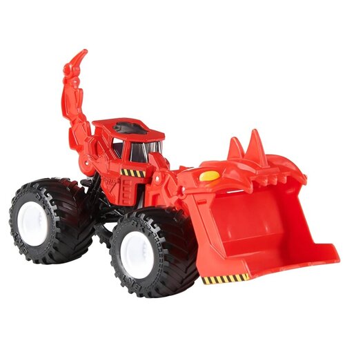 Бульдозер Monster Jam Dirt Squad Scoopz 6063909 1:65, красный