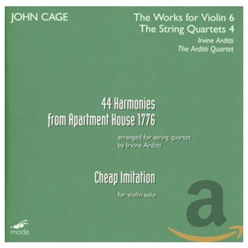 Cage: 44 Harmonies From Apartment House 1776; Cheap Imitation - Arditti Quartett