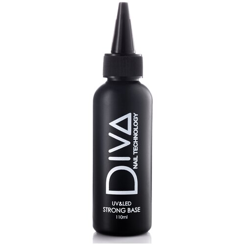 Diva Nail Technology Базовое покрытие Strong Base, прозрачный, 110 мл