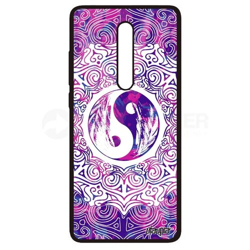 фото Защитный чехол для мобильного // xiaomi mi 9t pro // "инь и ян" символ буддизм, utaupia, фиолетовый