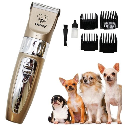 Машинка для стрижки животных Машинка для стрижки собак Машинка для стрижки кошек Машинка для домашних животных Geemy GM-635 1130₽