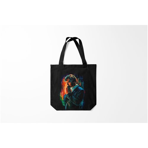 фото Сумка-шоппер / 40х40 см / сериалы / шерлок холмс sherlock burnettie