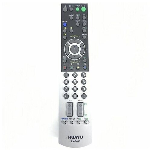 Huayu RM-D637 (4959) пульт дистанционного управления универсальный (ПДУ) для телевизоров Sony huayu rm 230e 2985 универсальный пульт дистанционного управления пду master rm 230e