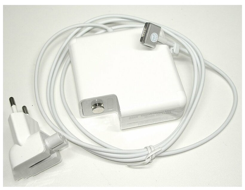 Блок питания (зарядка) для ноутбуков Apple Macbook 85W 20V 4.25A MagSafe 2
