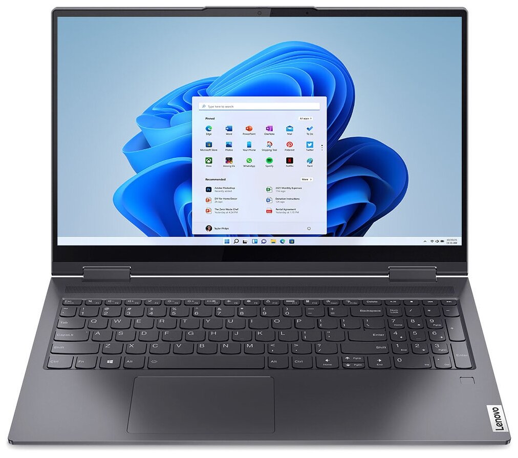 Ноутбук Lenovo Yoga 7 15ITL5 156 FHD IPSCore i5-1135G78GB512GB SSDIris Xe GraphicsWin 11 Home 64-bitNoODDсерый 82BJ0099RU