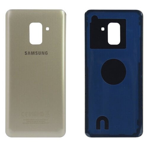 Задняя крышка для Samsung SM-A530/A8(2018) silver/blue