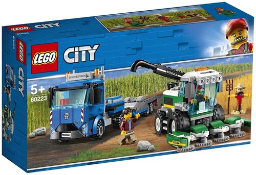 Конструктор LEGO City 60223 Транспортировщик для комбайнов, 358 дет.