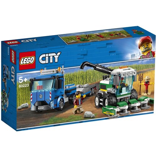 Конструктор LEGO City 60223 Транспортировщик для комбайнов, 358 дет. lego lego city 60253 лего город грузовик мороженщика