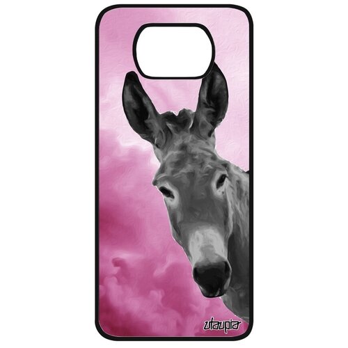 фото Защитный чехол для мобильного // xiaomi poco x3 pro // "осел" упрямец упрямый, utaupia, цветной