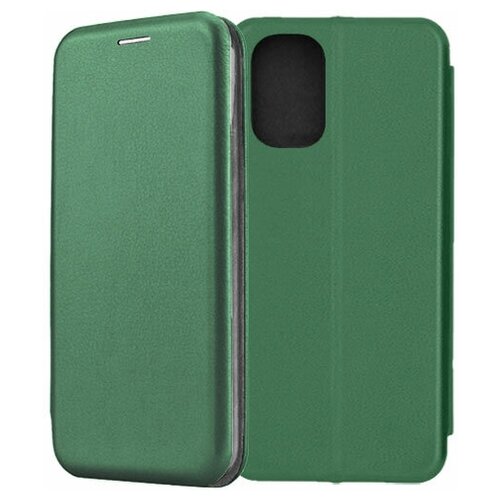 Чехол-книжка Fashion Case для Xiaomi Redmi Note 10 / Note 10S зеленый