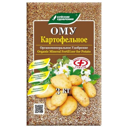 Удобрение ОМУ Картофельное 3кг удобрение ому картофельное 3кг