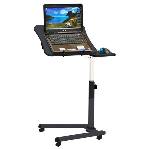 прикроватный стол для ноутбука unistor lad на колёсиках окрашенная сталь 50x40x65 89 см Для ноутбука Unistor ITTON, венге