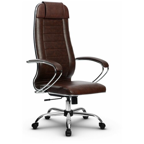 Компьютерное офисное кресло Metta Комплект 29, осн. 003 (17833), Темно-коричневое