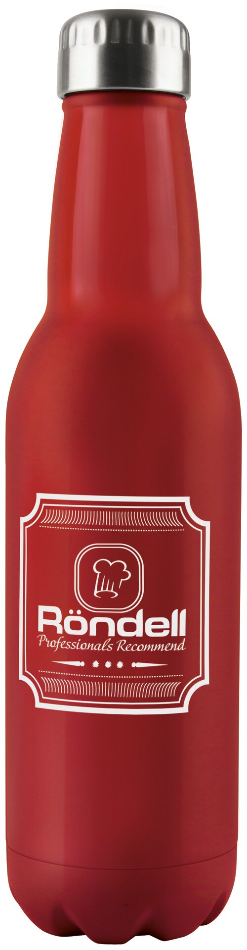 Термобутылка Rondell Bottle, 0.75 л, red