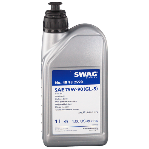 Масло трансмиссионное SWAG Gear Oil, 75W-90, 1 л