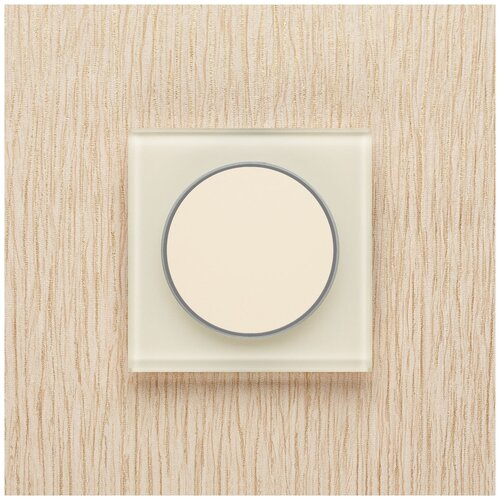 Радиопульт одноканальный клавишный TAKTO, белый жемчуг