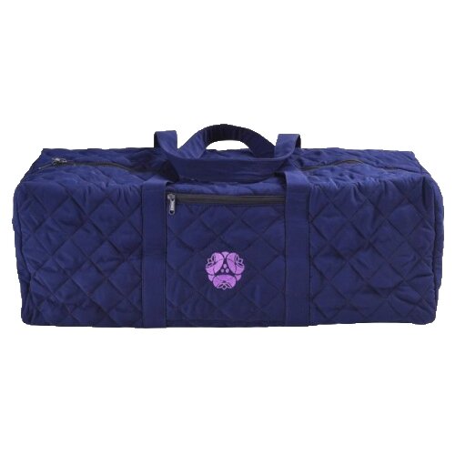 Hugger Mugger Quilted Yoga Mat Bag синий 23 см однотонный