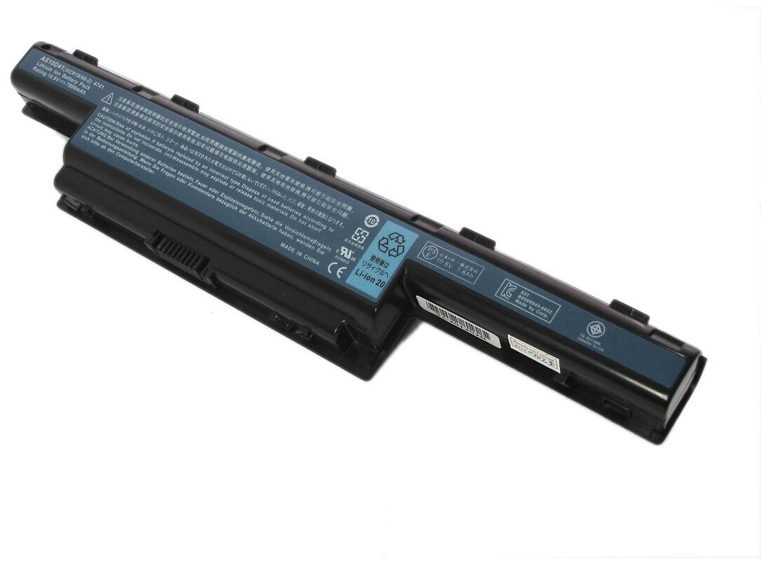 Аккумулятор OEM (совместимый с AS10D3E, AS10D41) для ноутбука Acer Aspire 5741 10.8V 7800mah черный