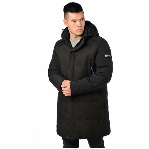 фото Зимняя куртка мужская malidinu 21002 размер 52, черный