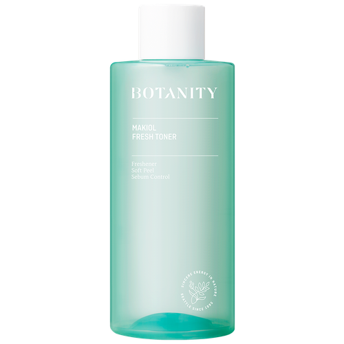 Тоник для жирной кожи Botanity Makiol Fresh Toner (300 ml) тоник для лица, тонер для лица, корейская косметика, увлажняющий тонер