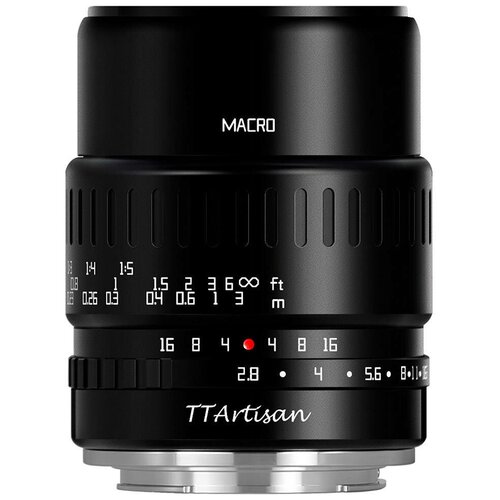 Объектив TTartisan 40 мм F2.8 Macro APS-C для m4/3