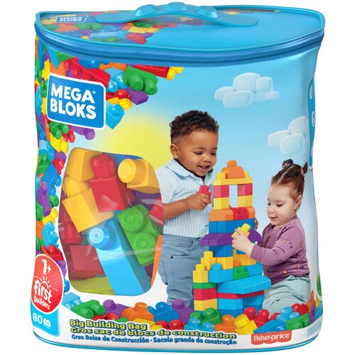 фото Конструктор mega bloks first builders dch63 большая сумка строителя