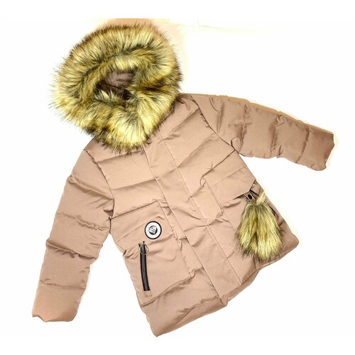 фото Куртка зимняя для девочки 104 размер classic fashion