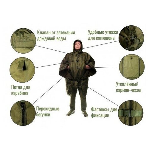 фото Спальный мешок одеяло transformer cape-bag t-5c expert-tex