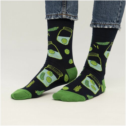 фото Носки unisex st. friday socks огуречный рассол, размер 34-37