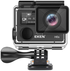 Экшн камера KUPLACE / Экшн камера Eken H6S / Sport camera / Мини камера для съемки видео и пультом /