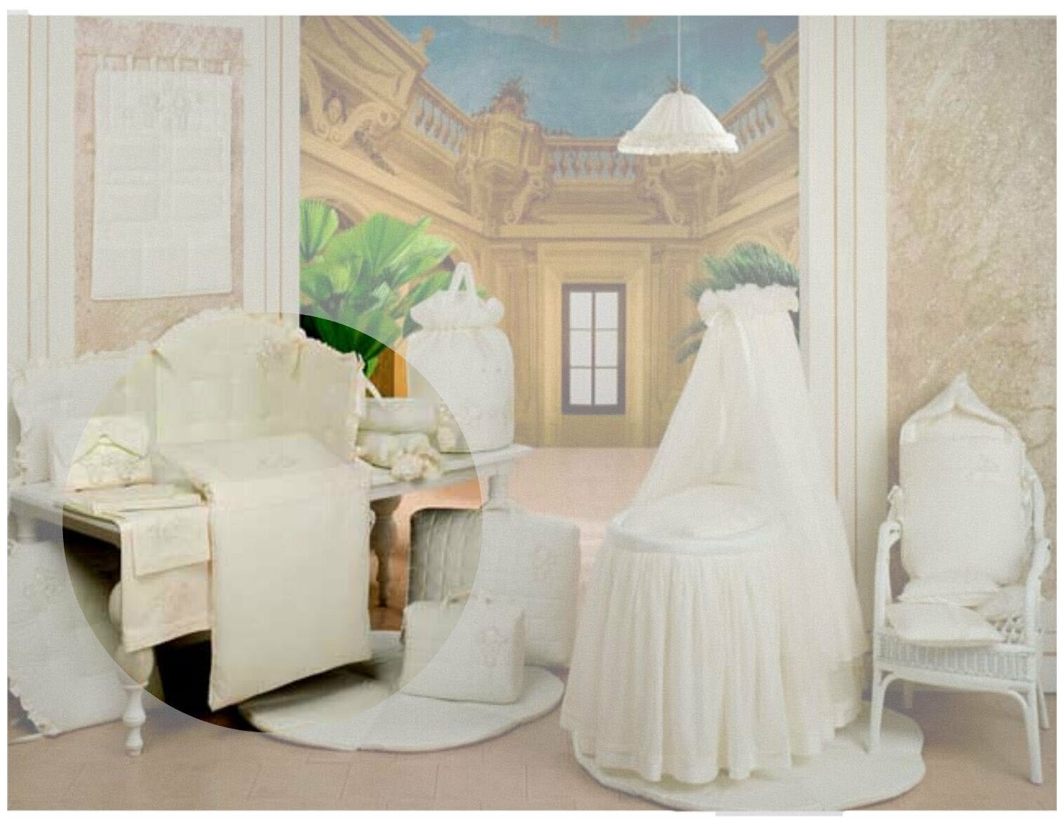 Одеяло Babypiu "Коралловый риф 22R.158T", гипоаллергенное, бежевое, 100% хлопок