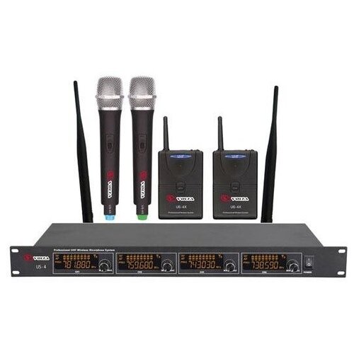 Радиосистема на четыре микрофона Volta US-4X 71690629406141552400 2919000₽