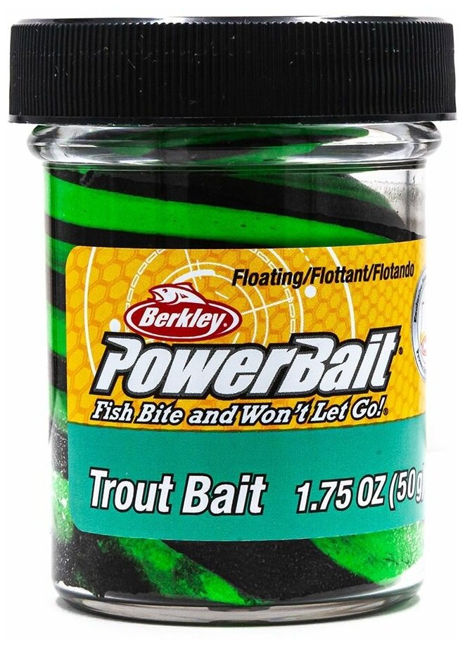 Паста форелевая Berkley PowerBait TroutBait Swirl Range 50гр Twisty Turtle