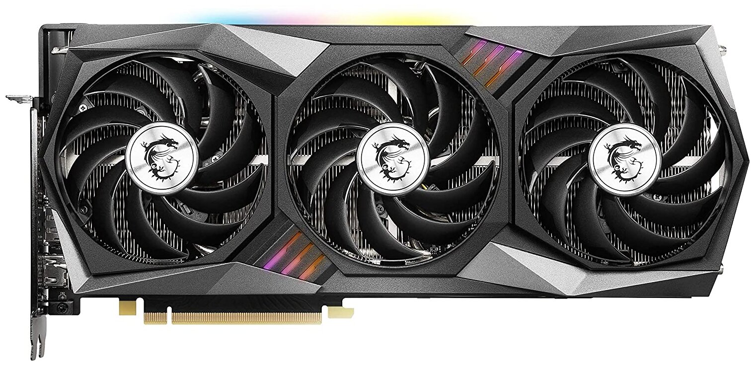 Видеокарта MSI GeForce RTX 3070 GAMING Z TRIO 8G LHR, Retail