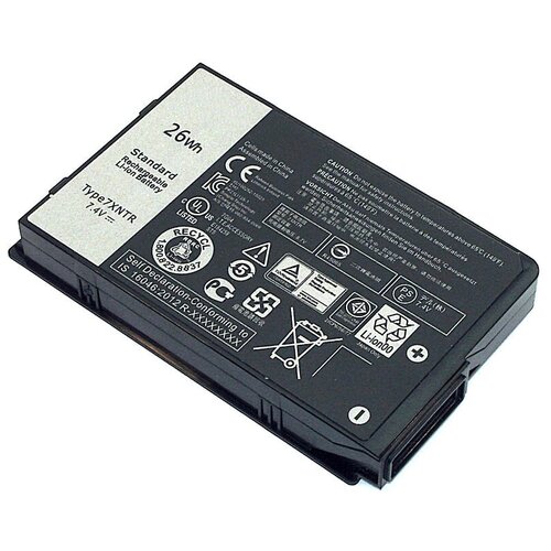 Аккумуляторная батарея для ноутбука Dell Latitude 12 7202 (7XNTR) 7.4V 3500mAh аккумулятор для ноутбука amperin для dell latitude 12 7202 7xntr 7 4v 3500mah