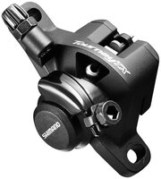 Механический дисковый тормоз для велосипеда Shimano BR-TX805 передний или задний, без адаптера, черный