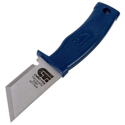 Сибртех Нож универсальный СИБРТЕХ, 32 мм, сталь, пластиковый корпус монтажный нож сибртех 79012