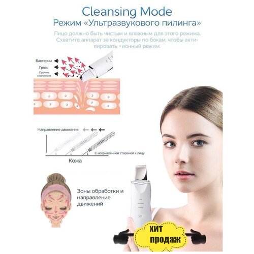 Скребок для ультразвуковой чистки лица 130000₽