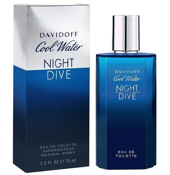 Давыдов Кул Вотер Найт Дайв одеколон мужской 75 мл / Davidoff Cool Water Night Dive