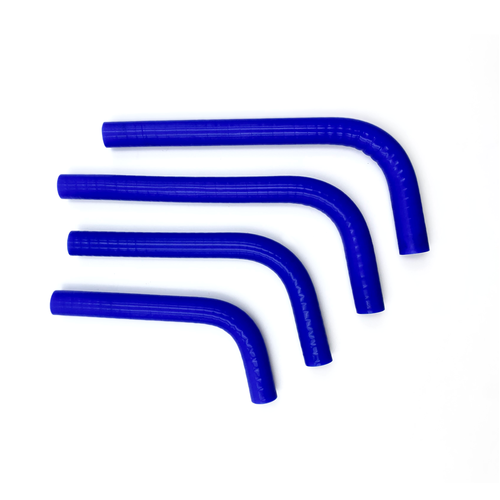 Патрубки отопителя ГАЗель 3302 дв. 402 (4 шт.) / армированный силикон / РусТех