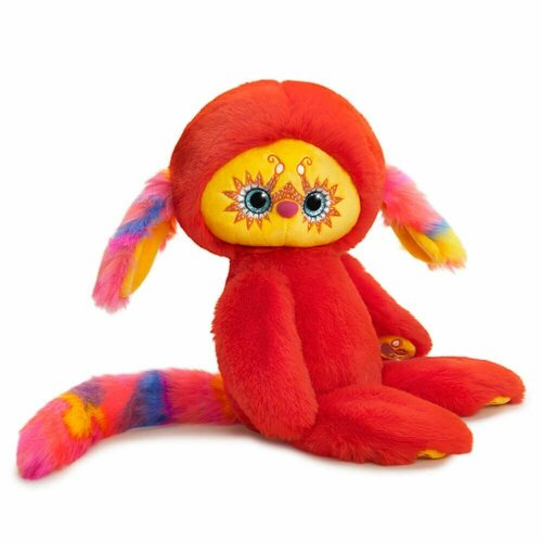 Мягкая игрушка Лори Колори Ки - друг кота Басика, красный, 25 см / Подарок для ребенка / Буди Баса