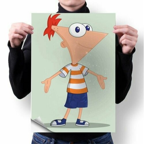 жетон финес и ферб phineas and ferb 4 Плакат Финес и Ферб, Phineas and Ferb №4