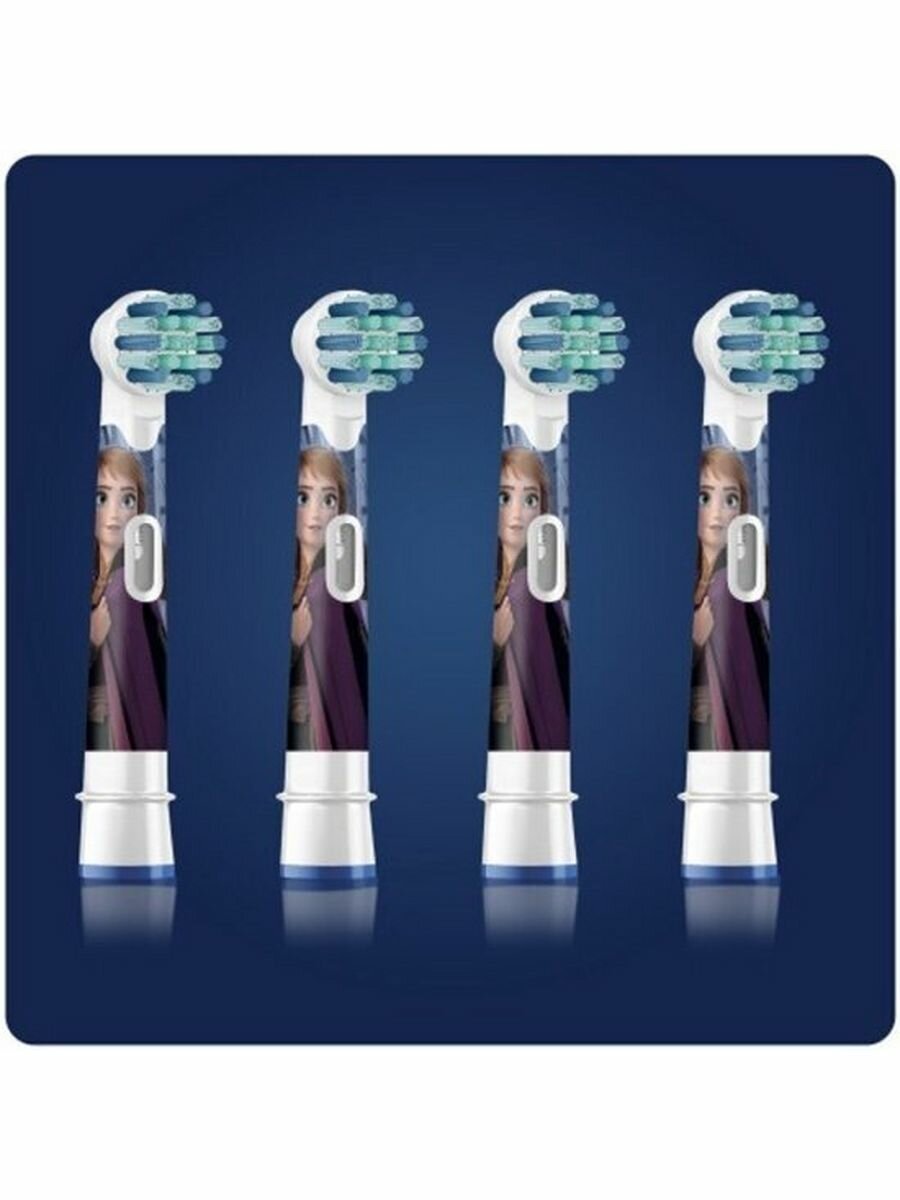 Сменные насадки Oral-B Kids Frozen, 4 шт EB10S-4 - фотография № 3