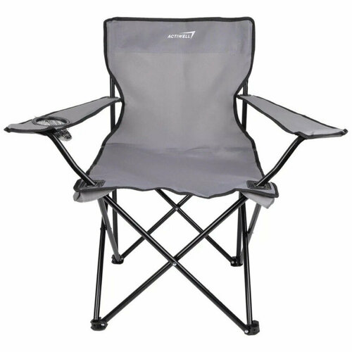 фото Кресло складное для пикника actiwell 50х50х80см, до 100кг fisherbox