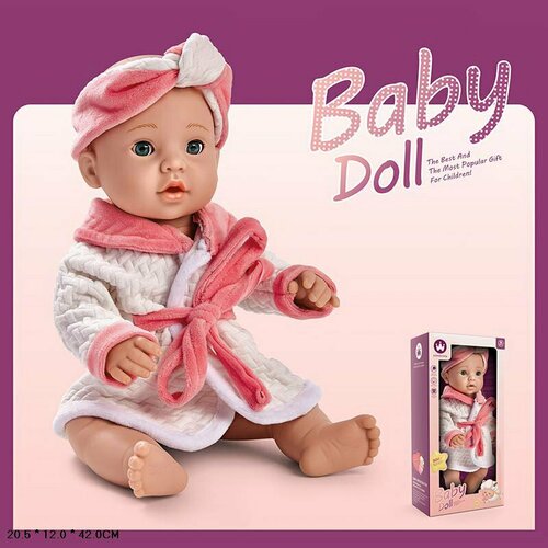 Кукла - пупс BABY DOLL в коробке, 40 см , W16T-04A baby doll кукла пупс реалистичная 30 см