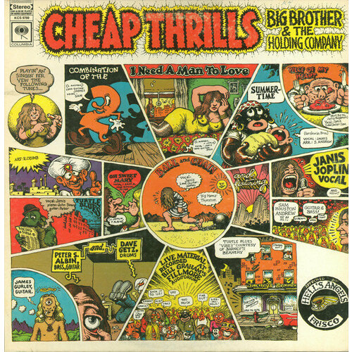 Big Brother & The Holding Company 'Cheap Thrills' CD/1968/Rock/Russia thrills виниловая пластинка thrills so mush for the city